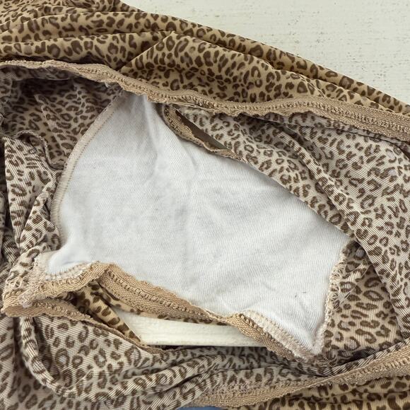 Bali Skimp Skamp Brief Panty Number 2633 Womens Size Xl Leopard - Picture 4 of 6